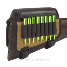 Acessórios de Arma de Caça Tourbon Rifle Gun Buttstock Cheek Restante Pad Titular Cartuchos de Lona para Tiro